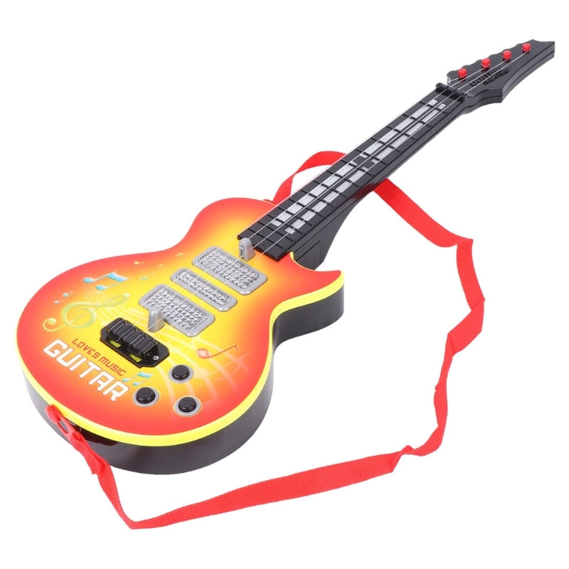  FDSF 6 Strings Music Electric Guitar Kids Instruments  Educational Toys for Children : Toys & Games